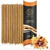 MUT22 12 Bastoncini di Incenso di Palo Santo Artigianali con Mirra, di Origine Peruviana, Lunga Durata 90 Minuti