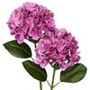Briful Fiori artificiali di ortensia realistici al tatto, fiori finti alti 63 cm, piante di ortensia a stelo lungo, fiori artificiali per esterni, giardino, matrimonio, decorazione per la casa