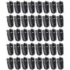 Xrten 40 Pezzi Pinze in Plastica per Grucce,Clip per Appendere in Plastica per Appendere Pantaloni e Gonne,Nero