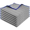 Zykra 6X Carbon Fiber Panno Microfibra di Carbonio, Panni Magic Microfibra Carbonio 30*30 cm, Pulizia senza aloni, Panni in Microfibra di carbonio 400GSM, Panno in Fibra di Vetro per Pulizia Vetri, Auto