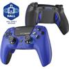 HEXGAMING PHANTOM Pro Controller per ps5/PC,Wireless Joystick con 4 Tasti Posteriori Rimappabili&8 Levette Analogiche Effetto Hall&6 Profil&Trigger Grilletti Regolabili-Blu Sogno