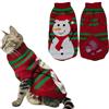ACTOYS Maglione Gatti Caldo Gatto Maglione Vestiti Dolce Gatto Abbigliamento Inverno Pet