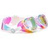 Bling 2O Bling2O Bambini Nuoto Occhiali 100% Silicone Anti Nebbia Protezione UV+6Yrs - Blanch Blossom Dandi