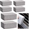 Tkxjry 6 Pezzi Griglia Pulizia della Pomice, 10x7x3.5cm Pietra Detergente per Griglia, Mattone per La Pulizia della Griglia, per Pulizia della Griglia del Barbecue Macchie, per la Cucina Bagno