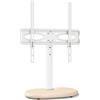 TVON Supporto da Tavolo per TV da 26 a 60 Pollici Orientabile e Regolabile in Altezza, Piedistallo TV Universale con Base Rotonda, Fino a 40 kg, Max VESA 400 x 400 mm