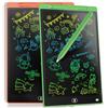 Genialba [2 Pezzi] Tavoletta Grafica LCD Scrittura Colorato 10 Pollici, Lavagna da Disegno Cancellabile, Regalo Bambini, Tavoletta Grafica per Giochi per 2 3 4 5 6 7 Anni (Arancione&Verde)