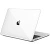 TECOOL Cover per MacBook Pro 13 Pollici 2016-2022 (M2 M1 A2338/A2289/A2251/A2159/A1989/A1706/A1708), Custodia Rigida Protettiva Sottile in Plastica Superficie Liscia, Trasparente