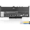 K KYUER 55WH MC34Y J60J5 Primary Laptop Batteria Pack Replacement per Dell Latitude E7270 P26S001 Latitude E7470 P61G001 R1V85 451-BBSX 451-BBSY 451-BBSU 242WD 1W2Y2 GG4FM WYWJ2 Notebook Battery