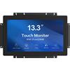 GreenTouch 13.3 pollici 10 punti Open Frame Touch Display, monitor industriale del touch screen PCAP, VGA+HDMI+DVI Port - 16:9
