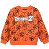 Dragon Ball Z Felpa per Ragazzi, Maglione Felpa per Bambino, Regalo per Bambini, Taglie 4 a 12 Anni (IT, età, 5 Anni, Regular, Arancia)