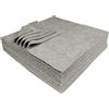 Udderly Clean Ultra-Cut Absorbent Microfiber Towels, Silver-Embedded, Lint & Scratch-Free, for Home, Lab, & Dairy Industry Use, 12x12 Inches 25-Pack