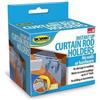 IdeaWorks Instant Holders-Curtain Rod Brackets No Drilling-Perfect for Hanging on Any Wall (JT1851/8)