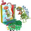 spaghetteez Twist-A-Saurus Rex - Flexible and Connectable Dinosaur Building Kit for Kids - Fun and Educational Toy - Develops Creativity, STEM Skills, and Fine Motor Abilities- Ideal for Age 5+