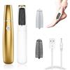 ChaneeHann Rasoio Elettrico per Piedi Professionale, Kit con Rullo Rotante 360° e Design Impermeabile - Cura per Pelle Secca, Talloni Screpolati e Calli, Oro