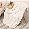 Catalonia Classy Coperte morbide e soffici piumini morbidi copridivano, coperta calda in pile di peluche invernale, per divano letto, TV, divano, 150 x 130 cm