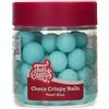 FunCakes Choco Crispy Balls Pearl Blue - Perles di Cioccolato, Ottime per decorare torte, cupcake, biscotti, crostate e molto altro - Decorazione per torte - 60g