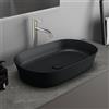 Ideal Standard Ipalyss lavabo da appoggio, E1396V3, Ipalyss; Atelier Collections nero opaco [Lavabi > Lavabi da Appoggio]