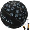 Fantecia Pallone da Basket Taglia 7 con Stampa Animalier - Design Unico per Allenamento Indoor e Outdoor