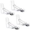 CZ Store - Fermatovaglia da Tavola | 4 Pezzi | ✮Garanzia A Vita✮ - Clip Ferma Tovaglia in Plastica Trasparente per Tavoli Esterni, Feste in Giardino, Terrazzo, Barbecue, Picnic, Tovaglie Plastica