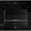 Elleci Urban Plus FVUP601BKNB Forno da Incasso Elettrico 60 cm Multifunzione termoventilato con Grill finitura total glass Nero Blak Classe A