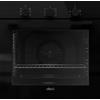 Elleci Urban FVUR601BKNB Forno da Incasso Elettrico 60 cm Multifunzione termoventilato con Grill finitura total glass Nero Blak Classe A