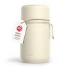 LARS NYSØM Barattolo Termico in Acciaio Inox - Contenitore Pranzo Ermetico per Alimenti Caldi e Freddi, Thermos Bocca Larga per Zuppe, Lavoro e Viaggio (Almond Beige, 700ml)