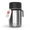 LARS NYSØM Barattolo Termico in Acciaio Inox - Contenitore Pranzo Ermetico per Alimenti Caldi e Freddi, Thermos Bocca Larga per Zuppe, Lavoro e Viaggio (Stainless Steel, 700ml)