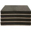 SUPER SLIDERS Felt 5 Heavy Furniture movers For Hard surfaces (4 Pieces) - Tan, 5 Square supersliders by Super Sliders