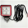 ETUKER 1x Faro da Lavoro LED 12V 24V 4leds 12W con Cavo 2Meteres Fanale per Trattore Agricolo
