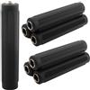 Musiclily 4 Adattatori Jack Audio Da 3,5 Mm Femmina A 6,35 Mm Maschio Mono Per Chitarra, Basso E Amplificatori