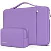 DOMISO Custodia PC 16 pollici,Custodia Computer Portatile Porta Cover PC 16 pollici,Borsa Custodia per Lenovo Thinkbook HP Dell Acer ASUS Samsung Notebook,Laptop Case Sleeve,Kit Accessori,Viola