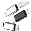 HOYULLI Adattatore Ricarica USB C Femmina A Micro USB Maschio(3 Pack) Tipo C Dati Cavo Connettore Type-C Jack Adattatori Android Cellulare Compatibile Per Samsung Galaxy S6 S7 Edge+ S7Active Note5 A7 tp-mc