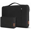DOMISO Custodia PC Computer Portatile,Borsa per MacBook Pro 14 M4 M3 M2 Pro/Max,13-13,3 Pollici Acer/Dell/Lenovo/HP/Asus Notebook,Porta Cover Laptop Case Sleeve,Kit Accessori,Nero