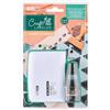 COLOP Craft Labeler, set di cuscini per timbri in tessuto, 25 ml, colore per tessuti, colore lavabile in lavatrice fino a 90 °C