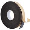 BENECREAT 1 Rotolo 10m Nastro Adesivo in Schiuma EVA Nastro Sigillante in Schiuma Nera 41x3mm Alta Densità per Porte, Finestre e Mobili