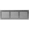 ABOUT VENT 300x100mm Griglia di Ventilazione in Acciaio Zincato con Zanzariera - Griglie di Aerazione in Metallo