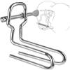 QUEEN'S STORY Espansore vaginale in metallo Dilatatore vaginale Dilatatore regolabile Dilatatori estremi Speculum fedele Plug anale Set di plug anali Fisting BDSM Sex toy per uomini, donne e coppie