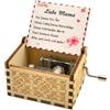 Luteney Carillon regalo per mamma, carillon in legno per mamma, regalo per la festa della mamma, in legno