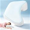 Nastopee Cuscino per chi dorme di lato con foro per le braccia, cuscino cervicale in memory foam, 3 fori per le braccia, cuscino ergonomico per collo e spalle, dorme di lato, dorme a pancia in giù