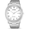 Citizen Orologio uomo a 3 lancette AW1211-80A in acciaio inossidabile