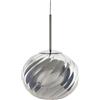Tom Dixon - Sospensione Whirl - Argento - Policarbonato semi-metallizzato - Designer Tom Dixon