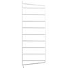 String Furniture - Montante murale String System - Bianco - Acciaio - Designer Nils Strinning