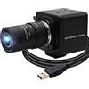 Svpro Webcam 4K 30 fps con Obiettivo Varifocale 5-50mm, Camera USB con Zoom Ottico 10X Telecamera Ultra HD per Computer, Laptop, videocamera UVC per Windows, Linux, Android, MacOS