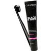 Curaprox Black Is White - Set con dentifricio sbiancante per l'igiene orale, 90 ml e 1 spazzolino
