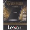 Lexar 2TB ARMOR 700 USB 3.2 Gen 2x2 Portable SSD (Black)