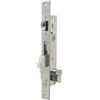 TESA 221620AI Serratura da incasso per profili metallici, entrata 20 mm, finitura grigio inox, scrocco reversibile