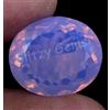 Naturale Viola-Rosa Welo Opale 22.65 CT Ovale Certificato Non Scaldato Loose