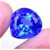 20.10 CT Naturale Raro Brillante Blu Tanzanite Pera Certificato Loose Gemma