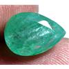 4.80 CT Naturale Verde Colombiano Smeraldo Pera Certificato Best Loose Gemma