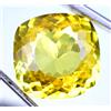Naturale Giallo Zaffiro 20.50 KT Certificato Cuscino Perfetto Raro Loose Gemma